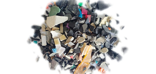Waste plastic sorting + recycling program